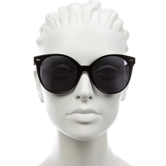 NIB Versace Round Black Sunglasses